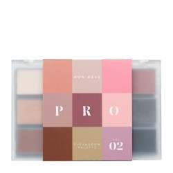 Παλέτα σκιών με 15 αποχρώσεις PRO PALETTE VOL 02 MON REVE 15gr