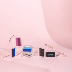 Eyeliner Infiny Cake Liner 04 Royal & Sky Blue MON REVE