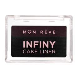 Eyeliner Infiny Cake Liner 01 Black & Brown MON REVE