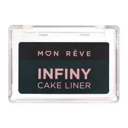 Eyeliner Infiny Cake Liner 02 Deep Jungle & Black MON REVE