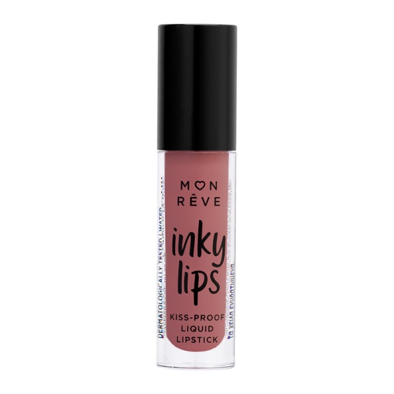 Υγρό Ματ Κραγιόν INKY LIPS 25 Suede MON REVE 4ml Υγρό Ματ Κραγιόν INKY LIPS 25 Suede MON REVE 4ml