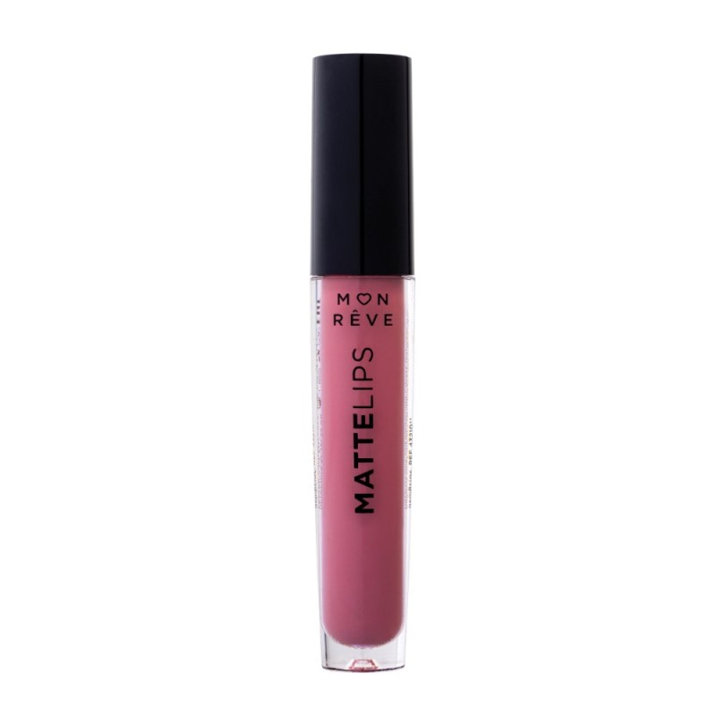 Υγρό Ματ Κραγιόν MATTE LIPS 07 MON REVE 4ml