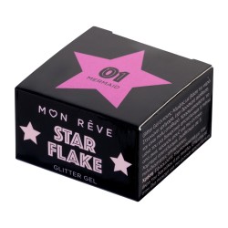 Starflake Glitter Gel 01 MON REVE 4gr Starflake Glitter Gel 01 MON REVE 4gr