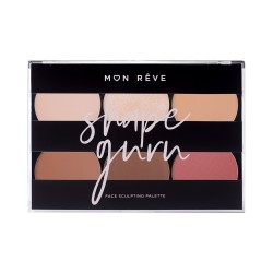 Παλέτα Contour & Blush Shape Guru No 3 MON REVE 24gr