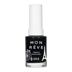 Βερνίκι νυχιών για γαλλικό μανικιούρ 003 BLACK TIP MON REVE 13ml