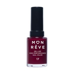 Gel-Like υψηλής απόδοσης βερνίκι νυχιών 17 MON REVE 13ml