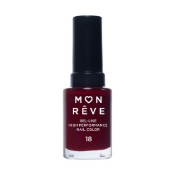Gel-Like υψηλής απόδοσης βερνίκι νυχιών 18 MON REVE 13ml