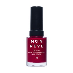 Gel-Like υψηλής απόδοσης βερνίκι νυχιών 19 MON REVE 13ml
