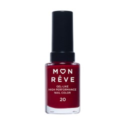 Gel-Like υψηλής απόδοσης βερνίκι νυχιών 20 MON REVE 13ml
