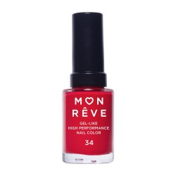 Gel-Like υψηλής απόδοσης βερνίκι νυχιών 34 MON REVE 13ml
