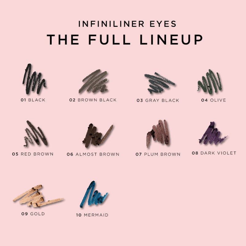Αδιάβροχο Μολύβι Ματιών Infiniliner Eye Gel Pencil 06 Almost Brown MON REVE Αδιάβροχο Μολύβι Ματιών Infiniliner Eye Gel Pencil 06 Almost Brown MON REVE
