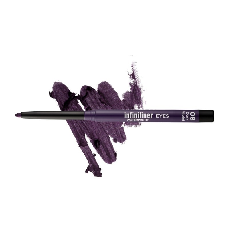 Αδιάβροχο Μολύβι Ματιών Infiniliner Eye Gel Pencil 08 Dark Violet MON REVE Αδιάβροχο Μολύβι Ματιών Infiniliner Eye Gel Pencil 08 Dark Violet MON REVE