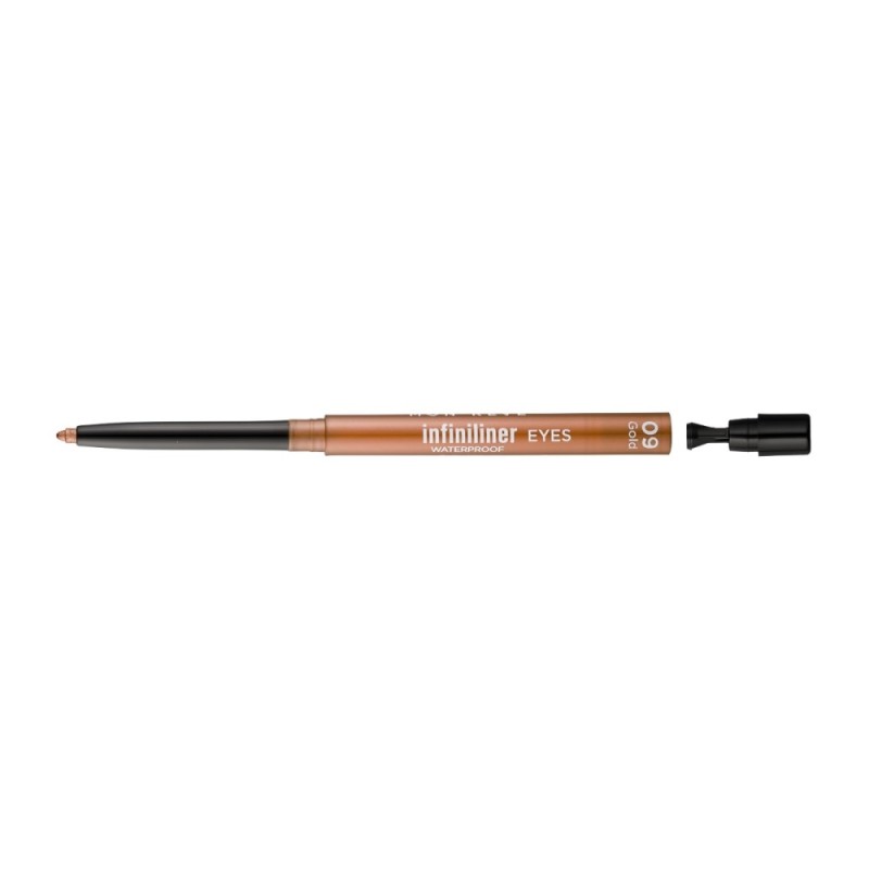 Αδιάβροχο Μολύβι Ματιών Infiniliner Eye Gel Pencil 09 Gold MON REVE Αδιάβροχο Μολύβι Ματιών Infiniliner Eye Gel Pencil 09 Gold MON REVE