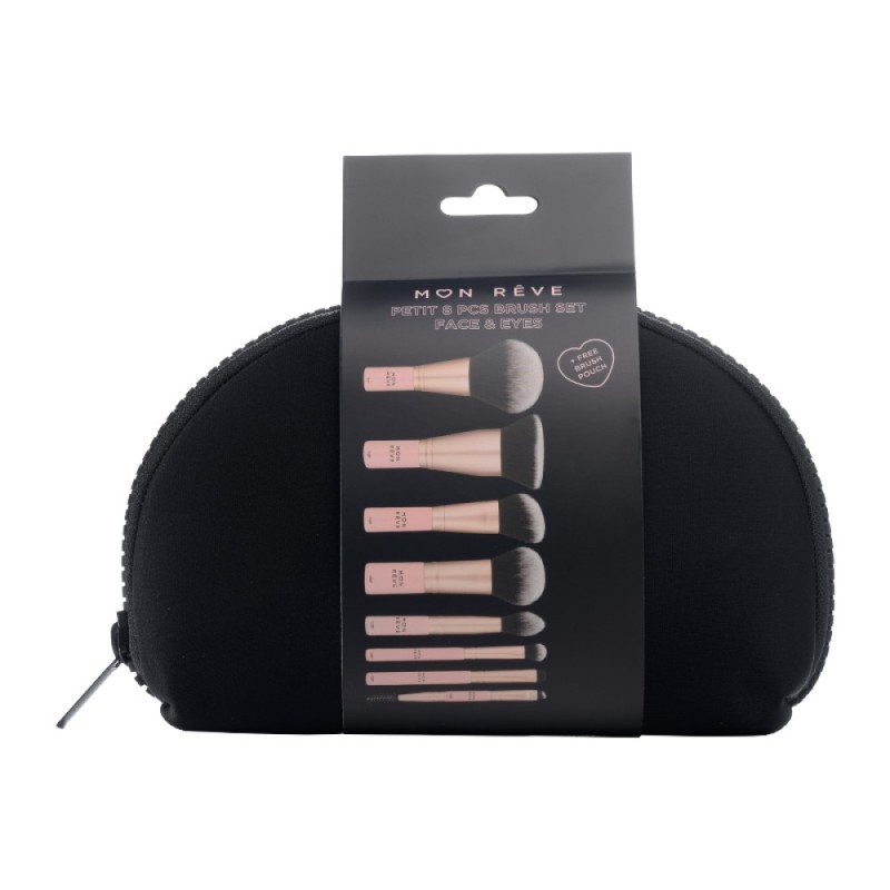 Les Petits 8 PCS Brush Set FACE & EYES MON REVE