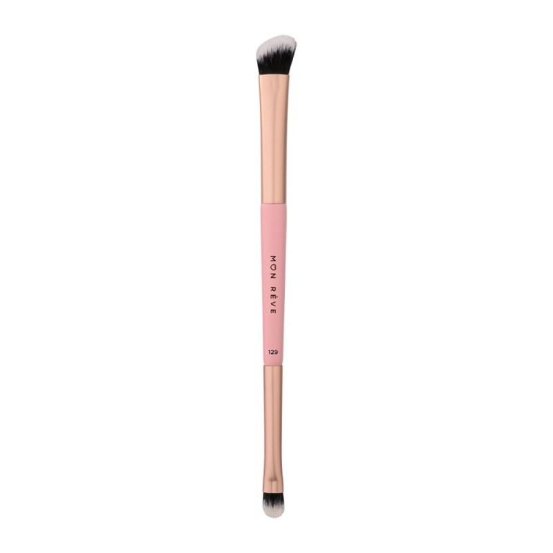 129 Διπλό Λεπτό Πινέλο Σκιάς Double Sleek Eyeshadow MON REVE