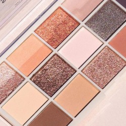 MUA 15 Shade Eyeshadow Plette- Blush Nudes