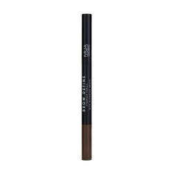 MUA Brow Define Eyebrow Pencil WIith Blending Brush- Dark Brown