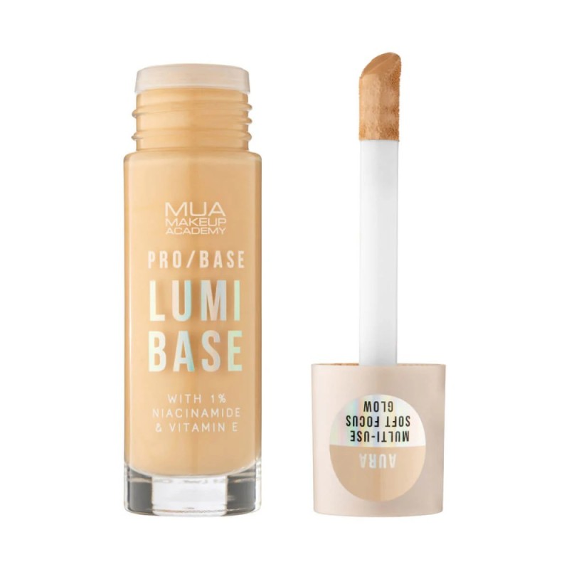 Βάση με Λάμψη MUA PRO/BASE Lumi Base-Aura 33ml