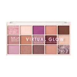 MUA 15 Shade Eyeshadow Palette- Virtual Glow