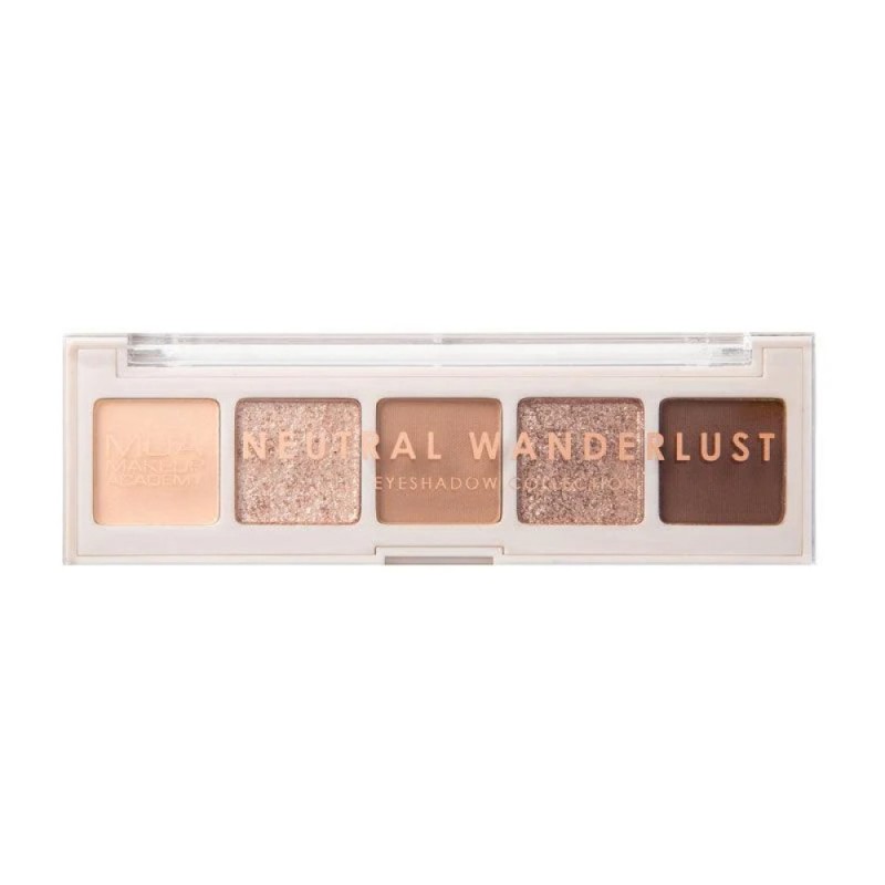 Παλέτα Σκιών MUA 5 Shade Eyeshadow Palette- Neutral Wanderlust