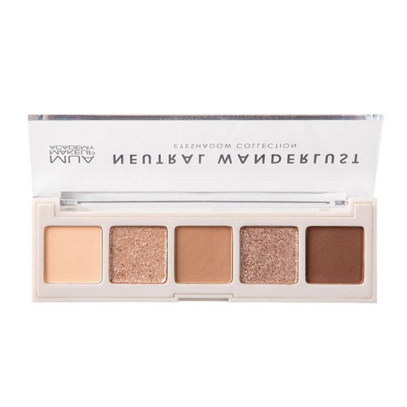 Παλέτα Σκιών MUA 5 Shade Eyeshadow Palette- Neutral Wanderlust