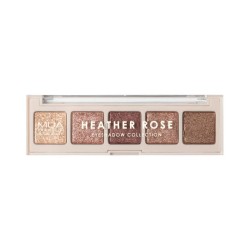 Παλέτα Σκιών MUA 5 Shade Eyeshadow Palette- Heather Rose