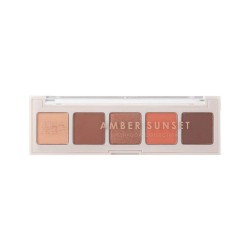 MUA 5 Shade Eyeshadow Palette- Amber Sunset