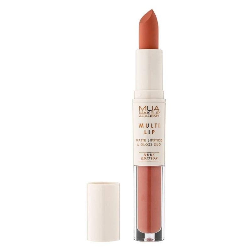 MUA Lipstick & Gloss Duo Nude Edition Cozy