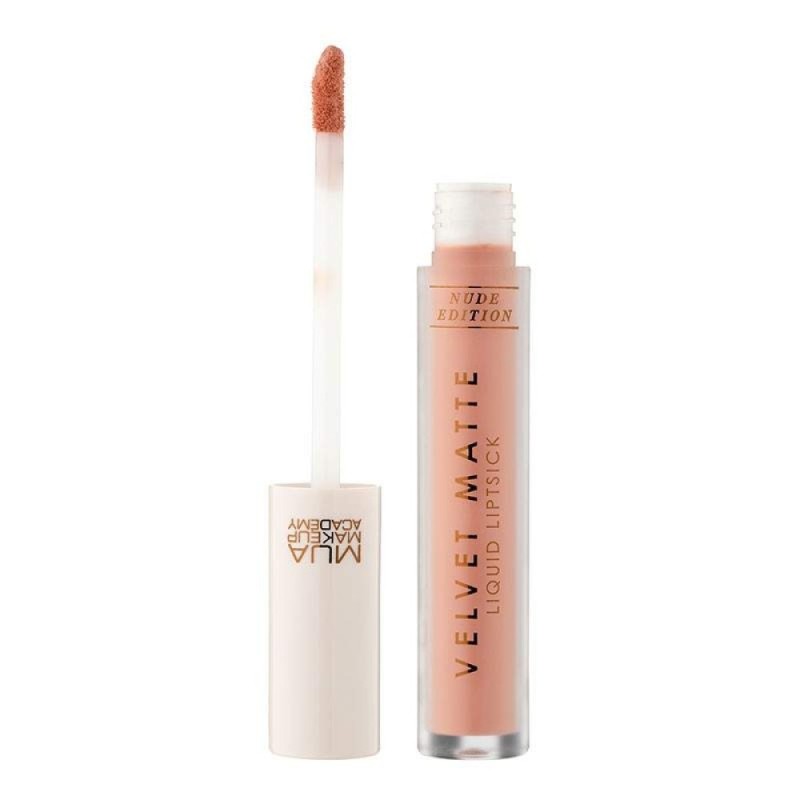 MUA Velvet Matte Liquid Lipstick Nude Edition Templing