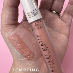 MUA Velvet Matte Liquid Lipstick Nude Edition Templing