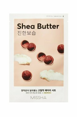 Airy Fit Sheet Mask - Shea Butter - Μάσκα με βούτυρο καριτέ για ξηρό δέρμα