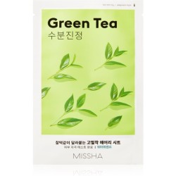 Airy Fit Sheet Mask - Green Tea - Μάσκα με πράσινο τσάι για ερυθρότητα, ερεθισμούς