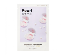 Airy Fit Sheet Mask - Pearl - Μάσκα με εκχύλισμα μαργαριταριού για λάμψη, ενυδάτωση