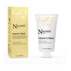 Μάσκα Προσώπου Λάμψης Nacomi Next Level Brightening with vitamin C 50ml