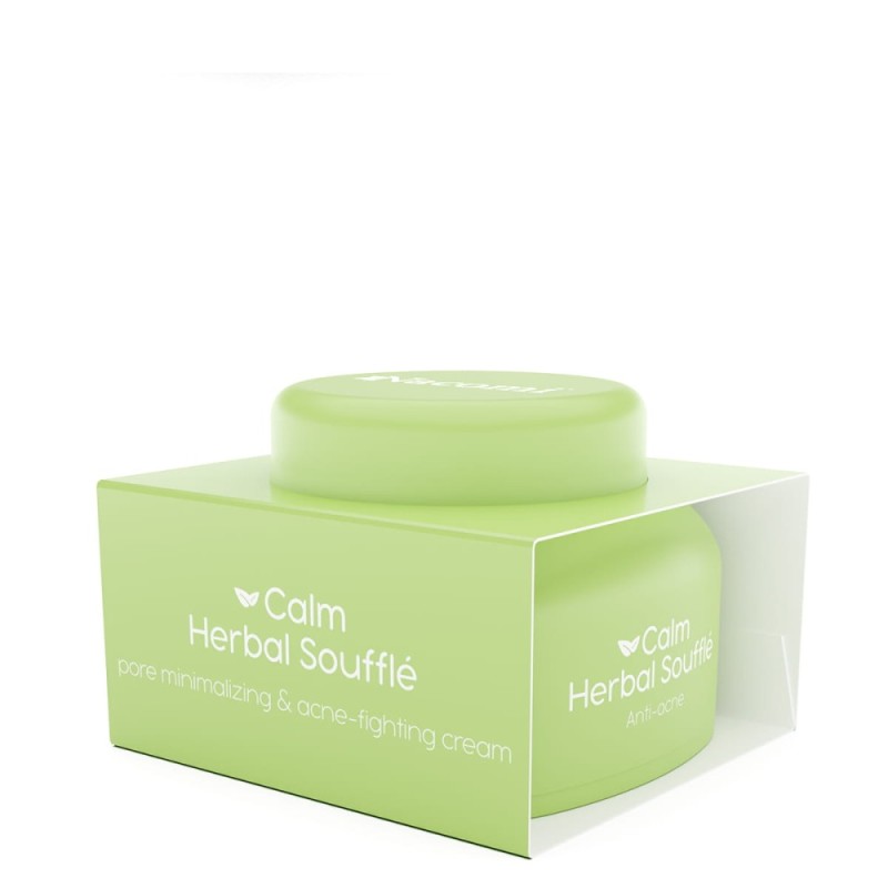 Κρέμα Προσώπου Nacomi Calm Herbal Souffle - pore-minimizing and acne-fighting cream 50 ML
