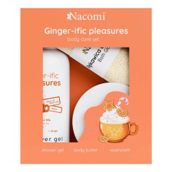 Nacomi Body Care Set Ginger (Shower Gel 300ml+Creamy Body Butter100ml+Washcloth 1pc)