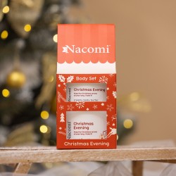 Nacomi Christmas Evening Body Care Set 2τεμ Body scrub - Christmas Evening 200ml + Body butter - Christmas Evening 100ml