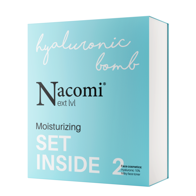 Nacomi Moisturizing Face Care Set HYALURONIC BOMB Limited Edition