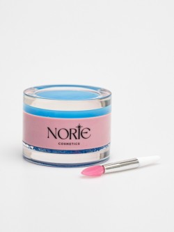 Lip Scrub & Lip Mask Blueberry Norie Cosmetics 5ml * 2