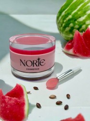 Lip Scrub & Lip Mask Watermellon Norie Cosmetics 5ml * 2