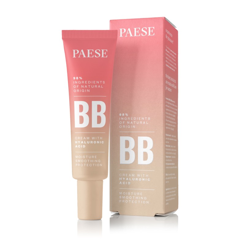 PAESE BB Cream with Hyaluronic acid 30 ml 03 NATURAL 