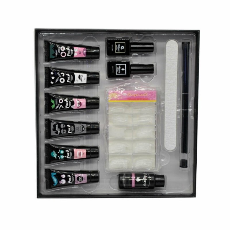 Σετ Polygel Nail Kit Fast Building Mobray με 6 Διαφορετικές Αποχρώσεις