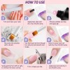 Σετ Polygel Nail Kit Fast Building Mobray με 6 Διαφορετικές Αποχρώσεις