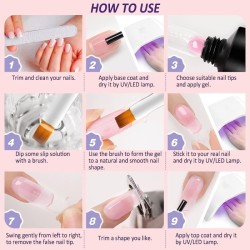 Σετ Polygel Nail Kit Fast Building Mobray με 6 Διαφορετικές Αποχρώσεις