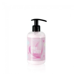 Ενυδατική κρέμα χεριών και σώματος Quickgel Baby Powder - 300ml