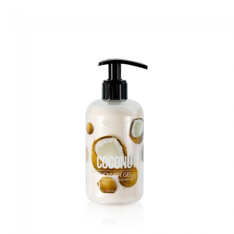 Αφρόλουτρο Shower Gel - Quickgel Coconut - 300ml Αφρόλουτρο Shower Gel - Quickgel Coconut - 300ml