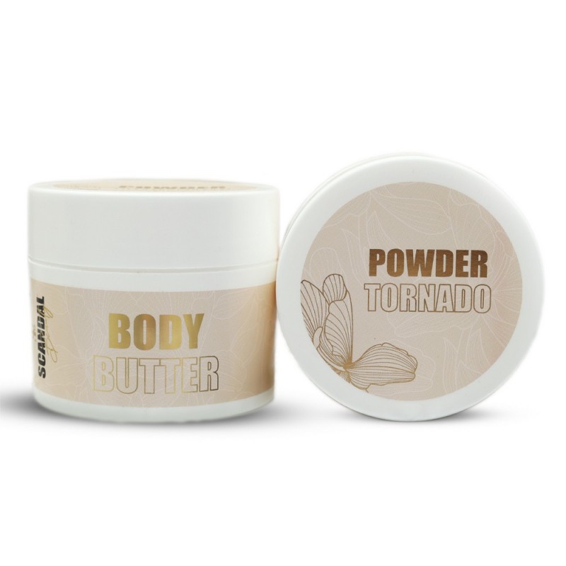 Body Butter Scandal Touch ”Powder Tornado”  Άρωμα Πούδρας 200ml
