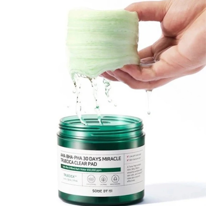 Some By Mi AHA-BHA-PHA 30 days Miracle Truecica Clear Pad 70pcs