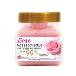 Scrub Pedicure & Σώματος ROSE 500gr