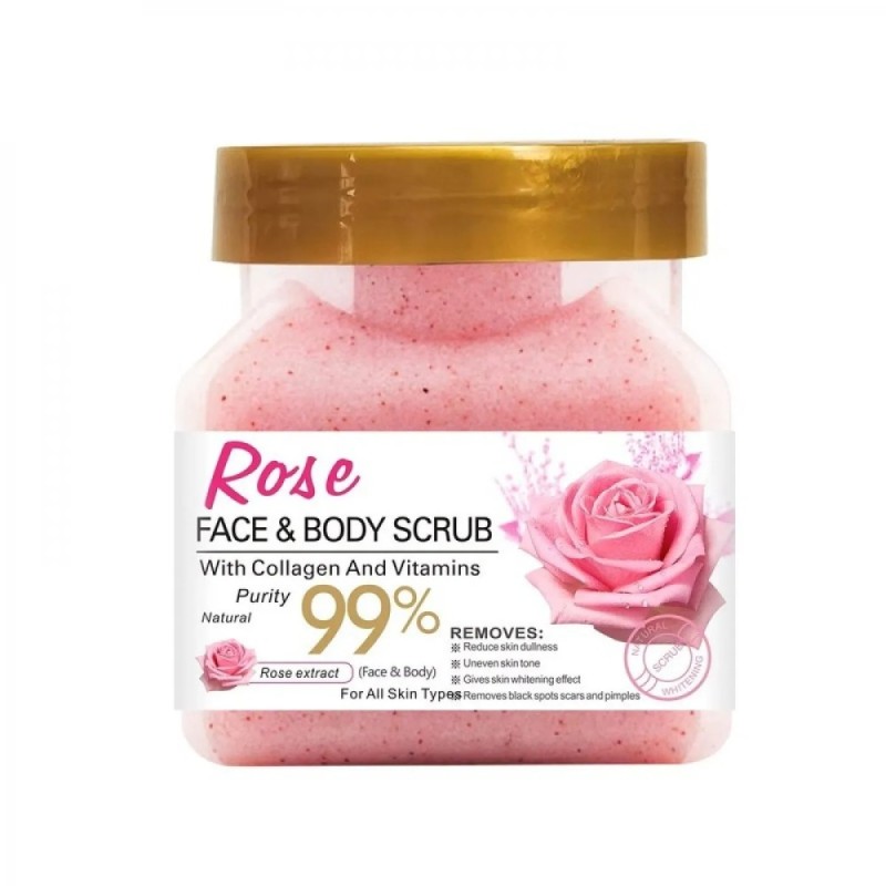 Scrub Pedicure & Σώματος ROSE 500gr Scrub Pedicure & Σώματος ROSE 500gr